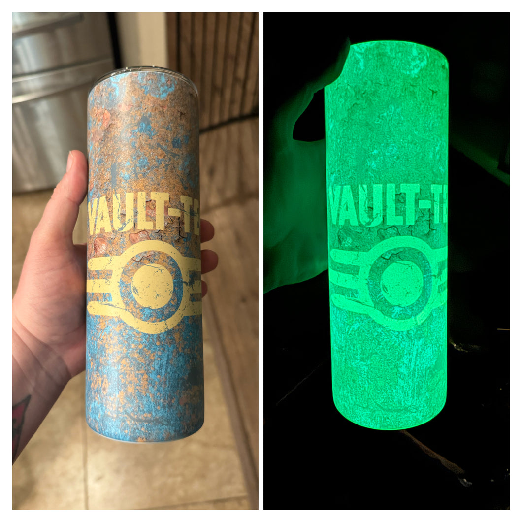 glow-in-the-dark Vault tec